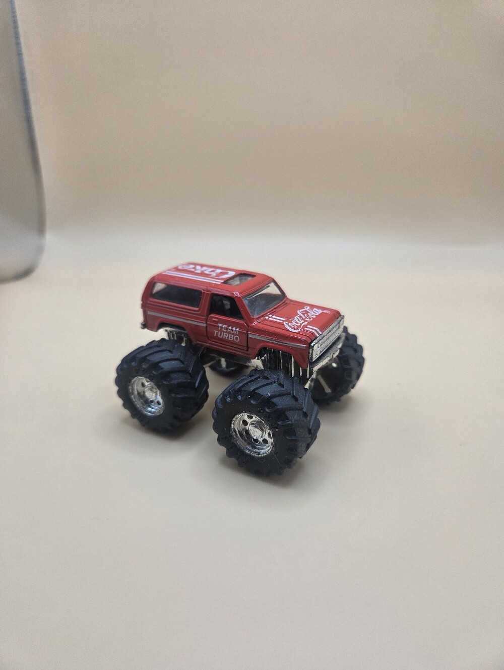 Vintage 1988 Hartoy Coca-Cola Tough Riders Team Turbo 4x4 Monster Truck Rare